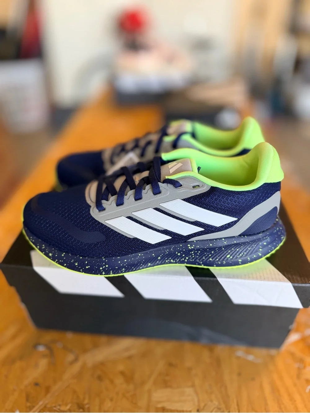 adidas vibrant neon